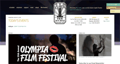 Desktop Screenshot of olympiafilmsociety.org